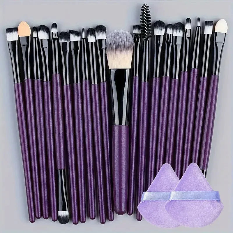 Pinceaux de maquillage - 20 pièces