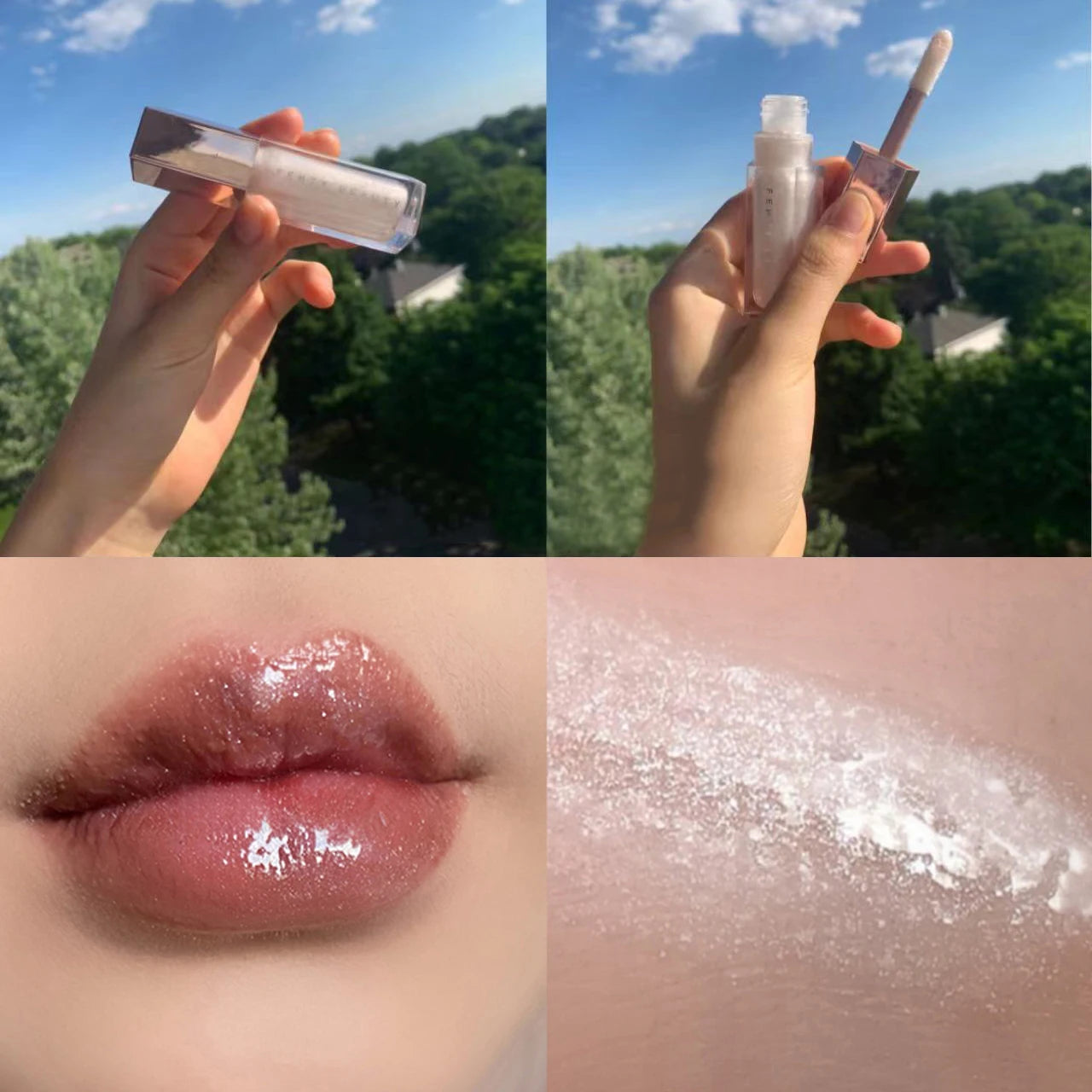 Gloss à Lèvres Hydratant et Nutritif pour une Brillance Explosive - Formule Végane