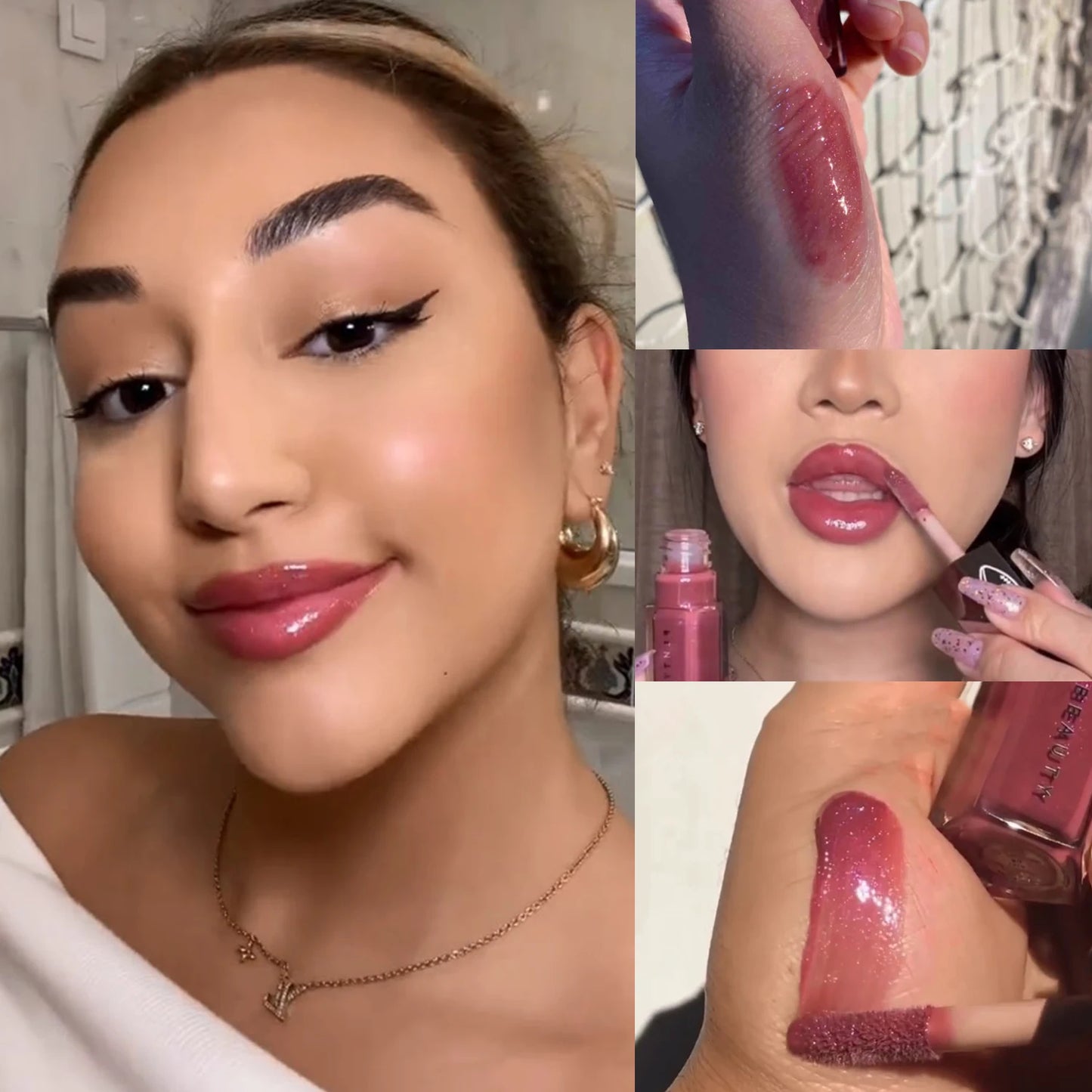 Gloss à Lèvres Hydratant et Nutritif pour une Brillance Explosive - Formule Végane