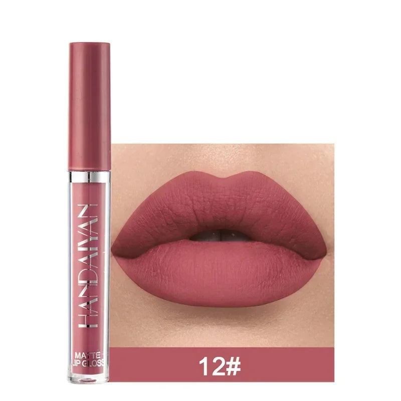 Palette de 6 Rouges à Lèvres liquide Longue Tenue