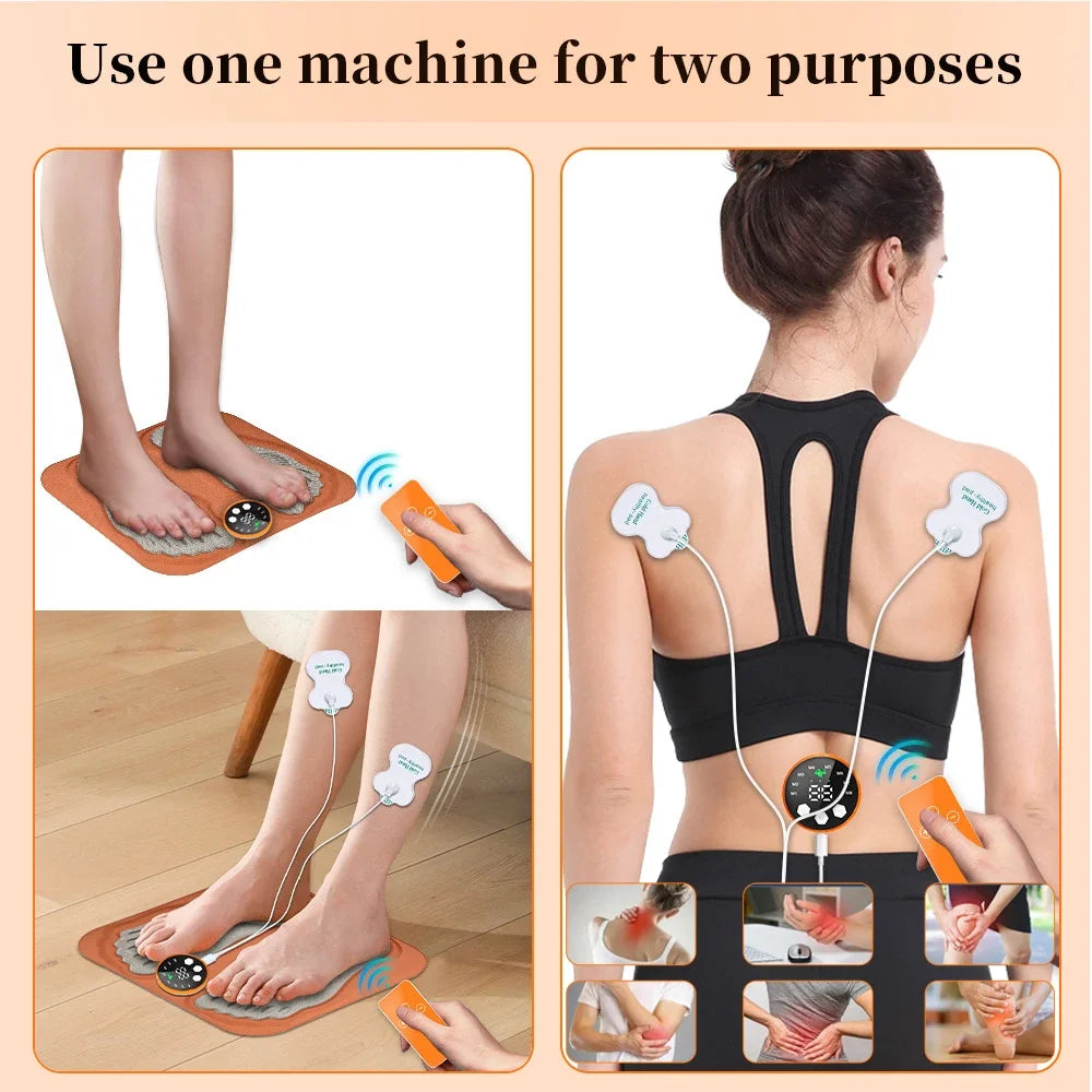 Masseur de Pieds EMS 3D avec Chauffage et Télécommande