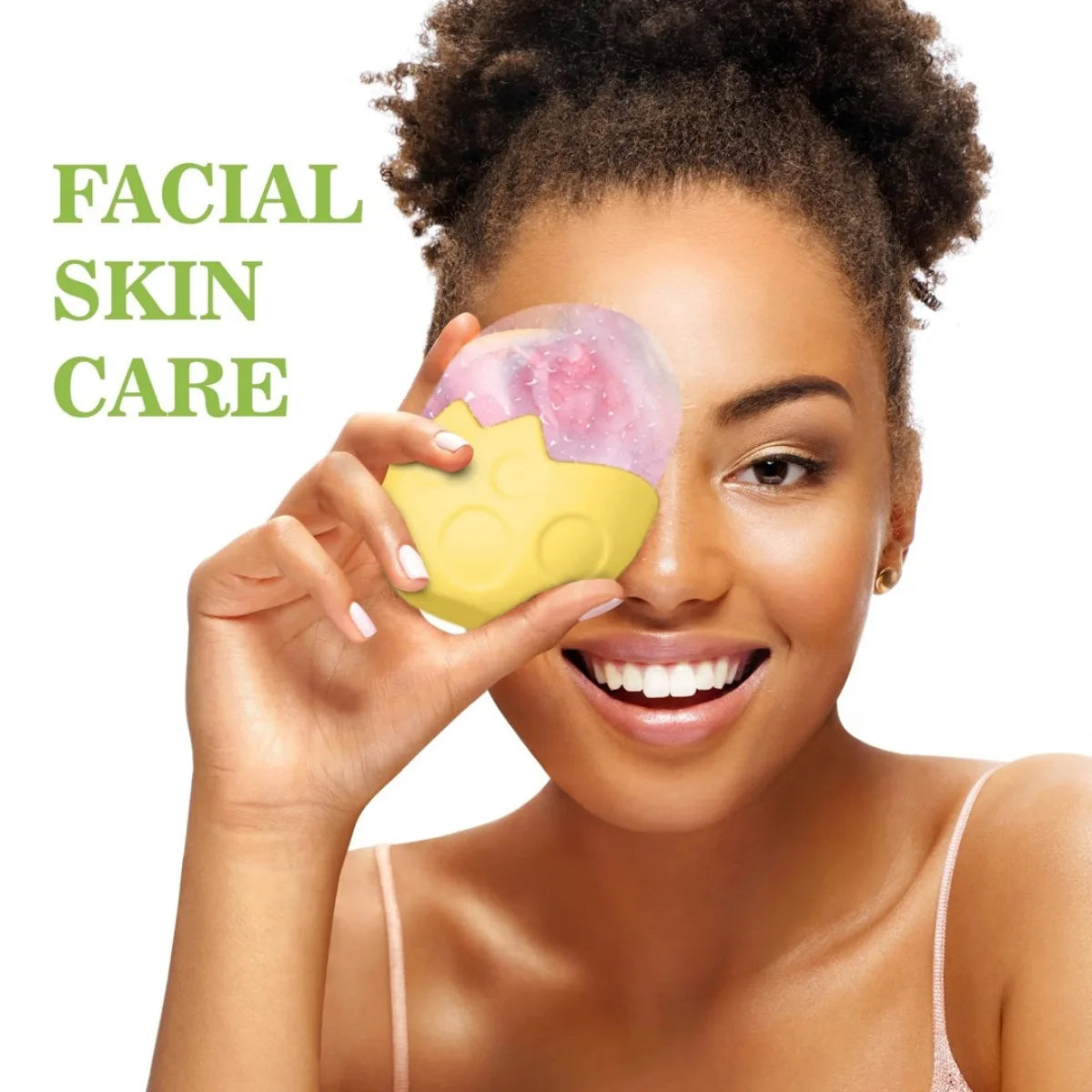 Rouleau de Glace Facial en Silicone