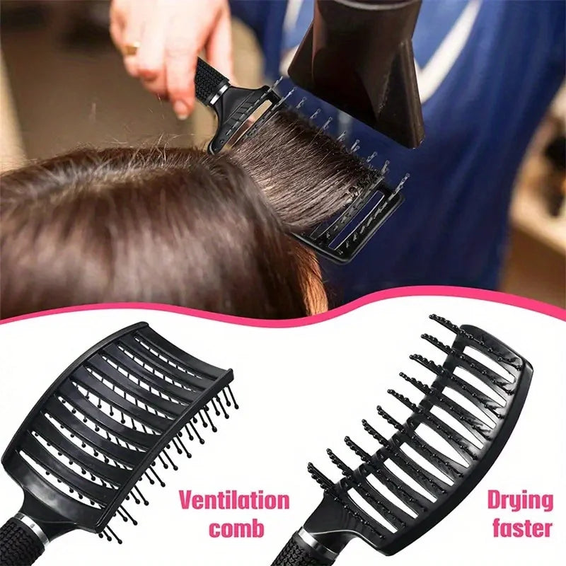 Brosse à cheveux séchage rapide : 1 achetée = 1 offert