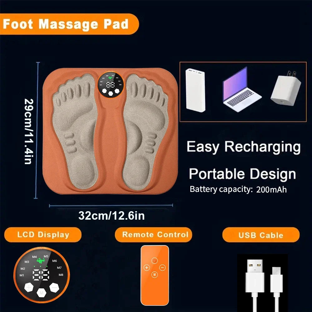 Masseur de Pieds EMS 3D avec Chauffage et Télécommande