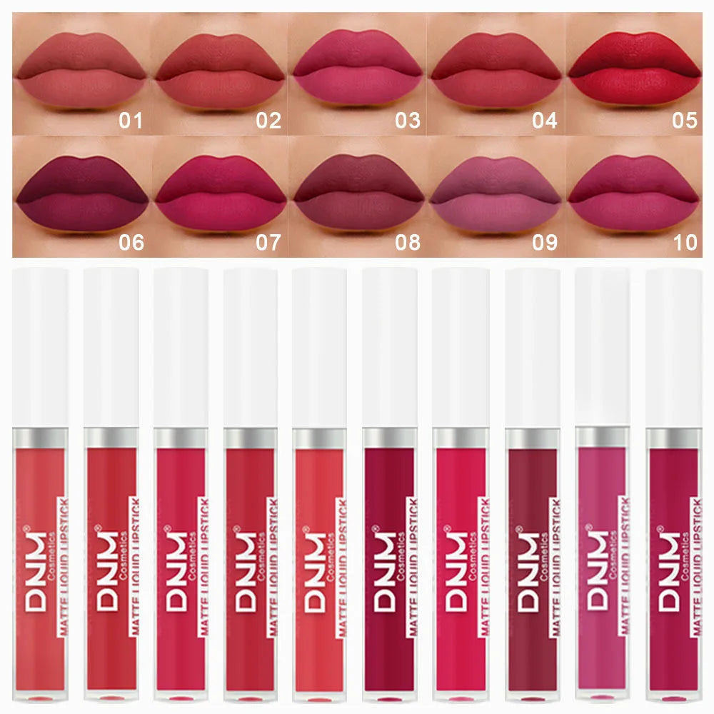 Rouge à Lèvres Liquide Mat Longue Tenue