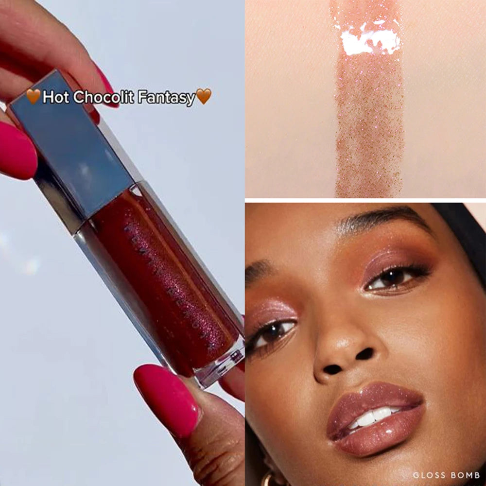 Gloss à Lèvres Hydratant et Nutritif pour une Brillance Explosive - Formule Végane