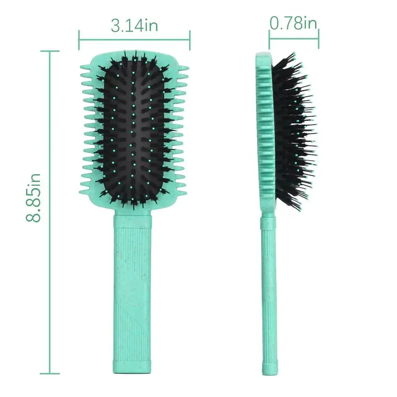 Brosse pour cheveux bouclés et/ou cheveux crépus