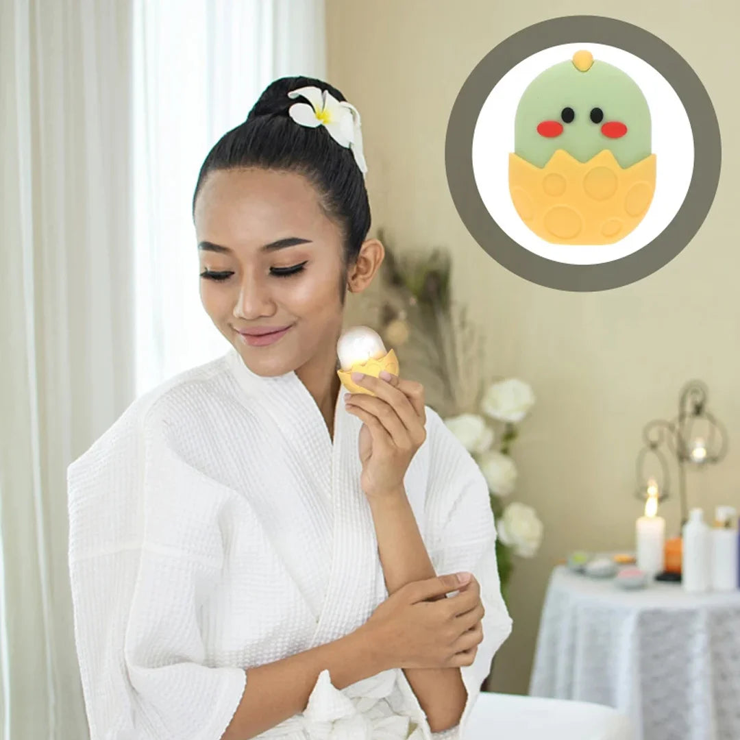 Rouleau de Glace Facial en Silicone
