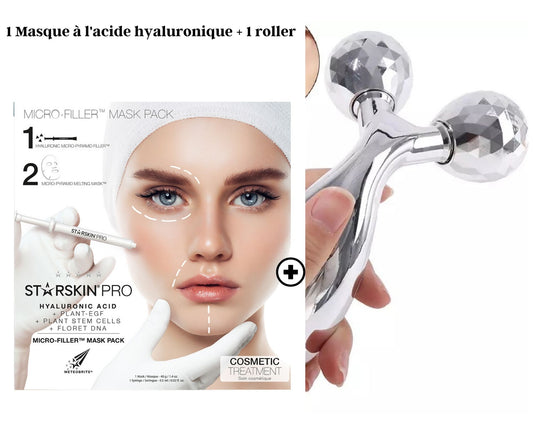 Masque à l'Acide Hyaluroniuqe + 1 roller 297