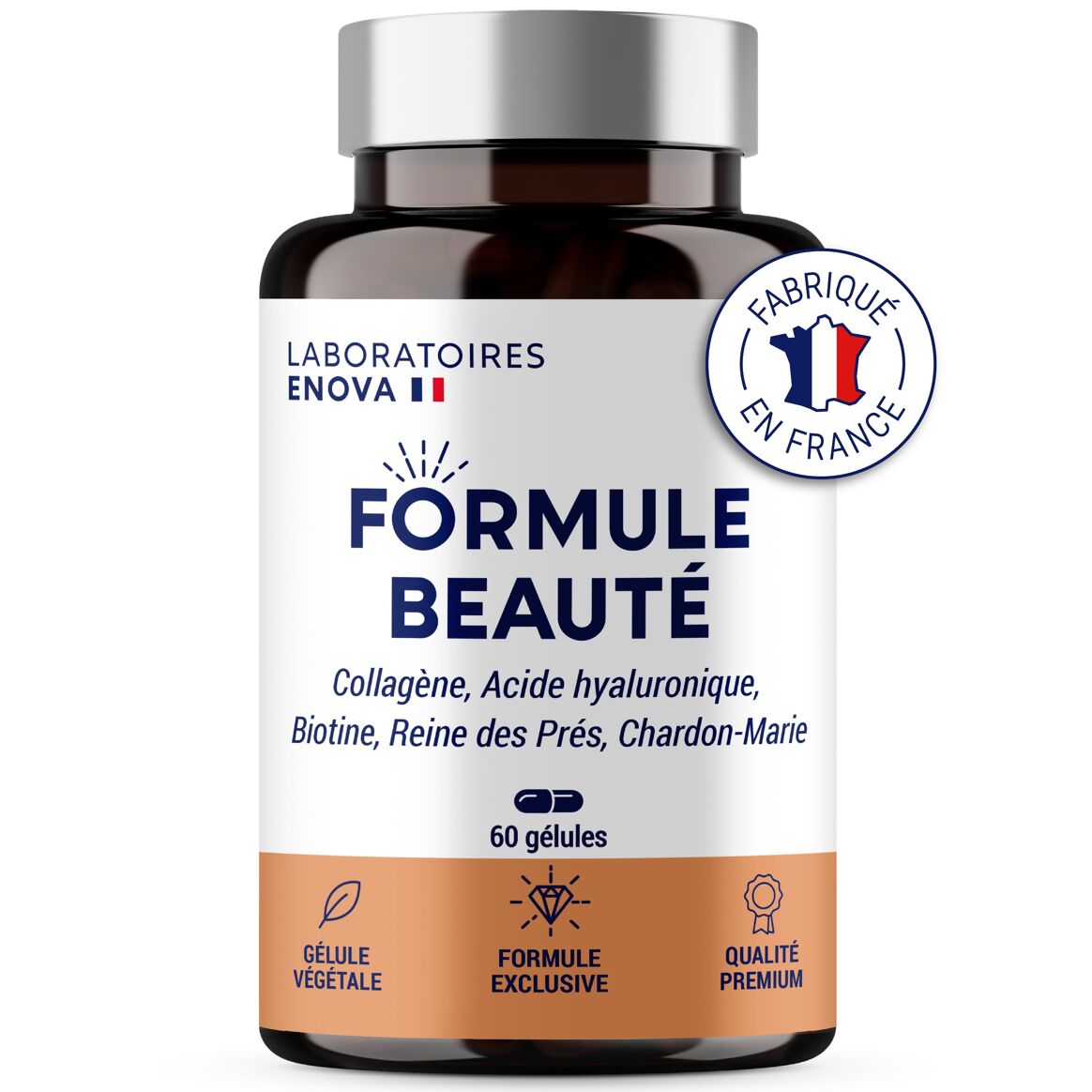 Collagène Marin Zinc et Acide Hyaluronique Gélules 241