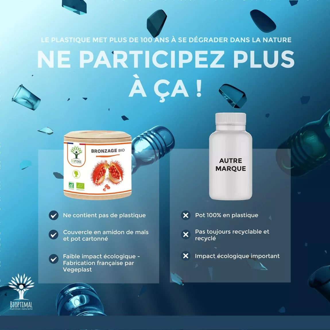 Autobronzant en gélules 268