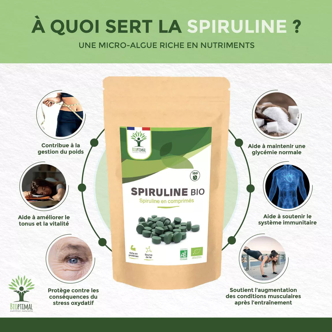 spiruline bio en comprimé 289