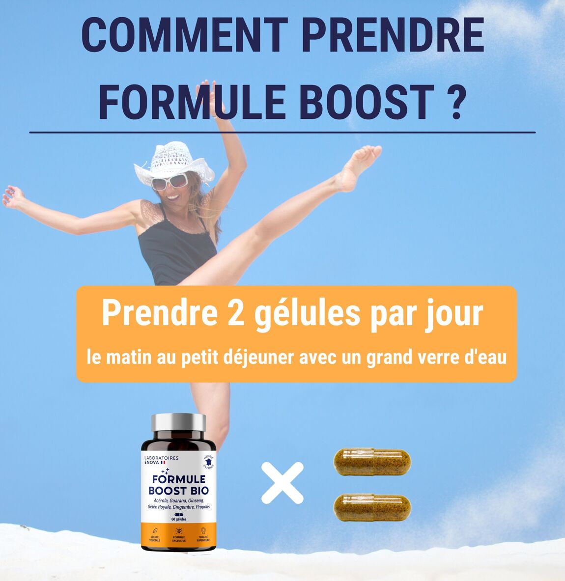 Vitamines Anti-Fatigue, Immunité et Énergie 254