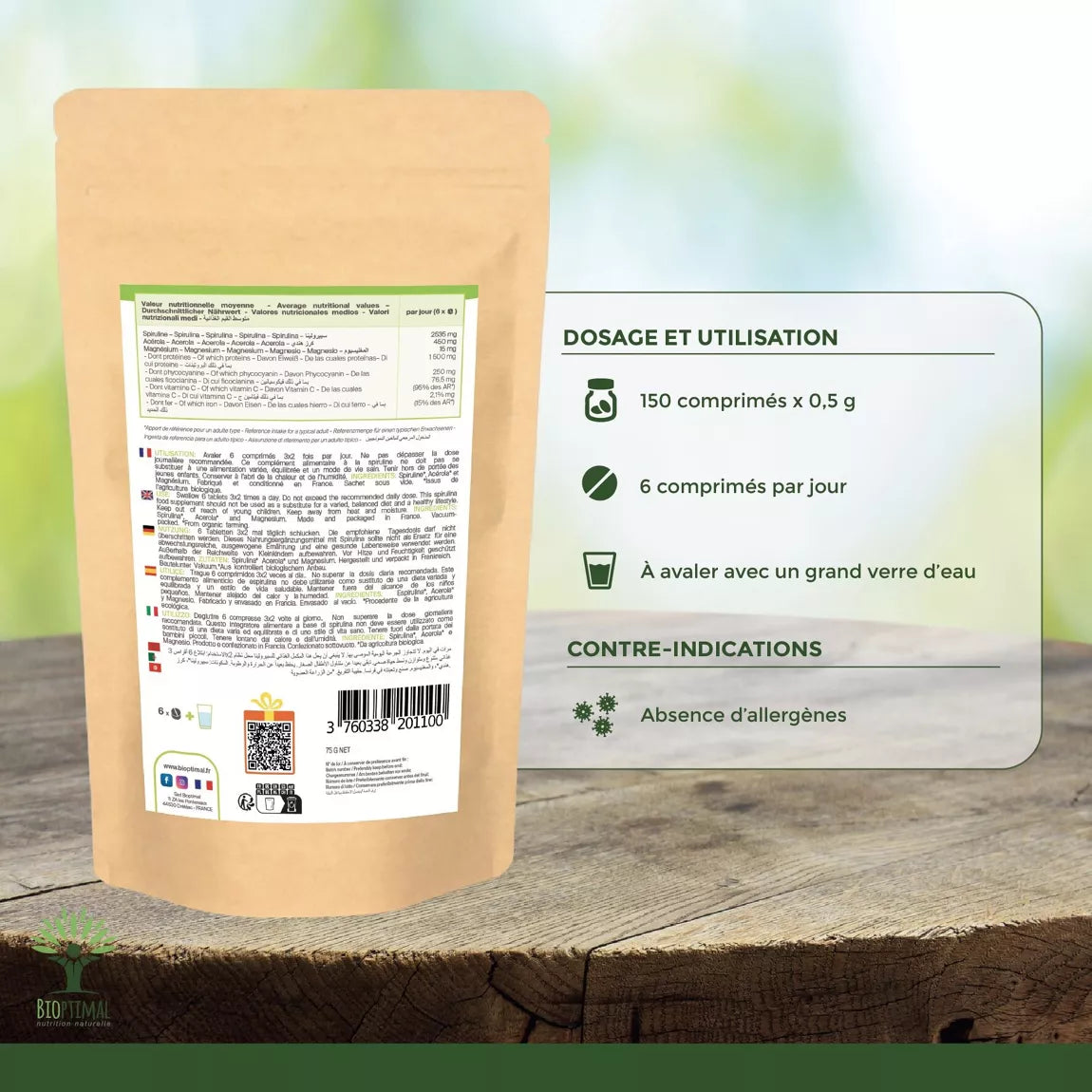 Spiruline  et Acerola 258
