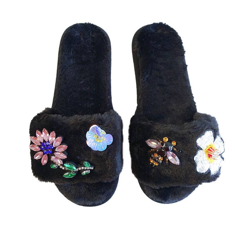 Chausson femme hiver
