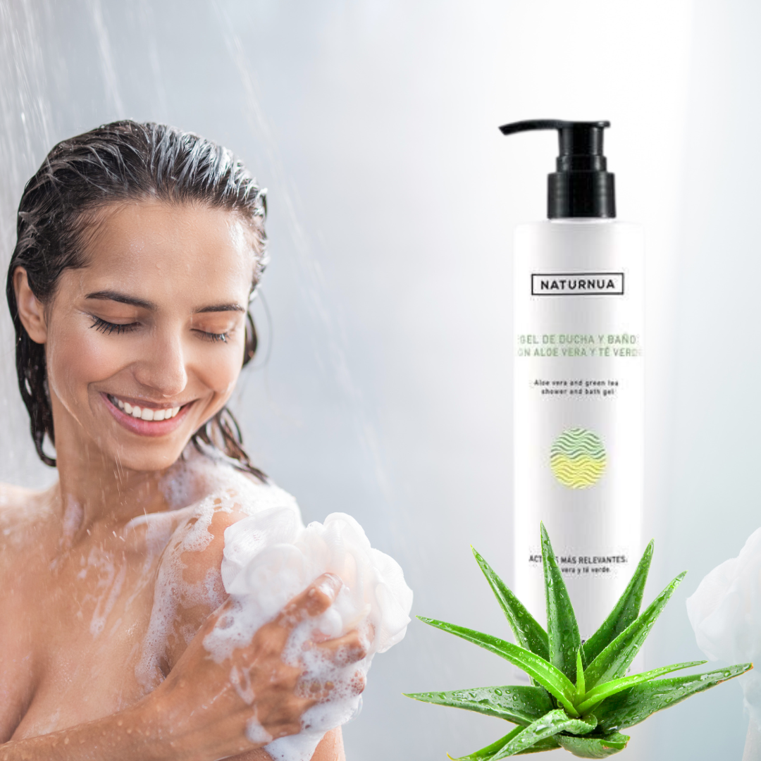 Gel douche Aloe Vera et thé vert 238