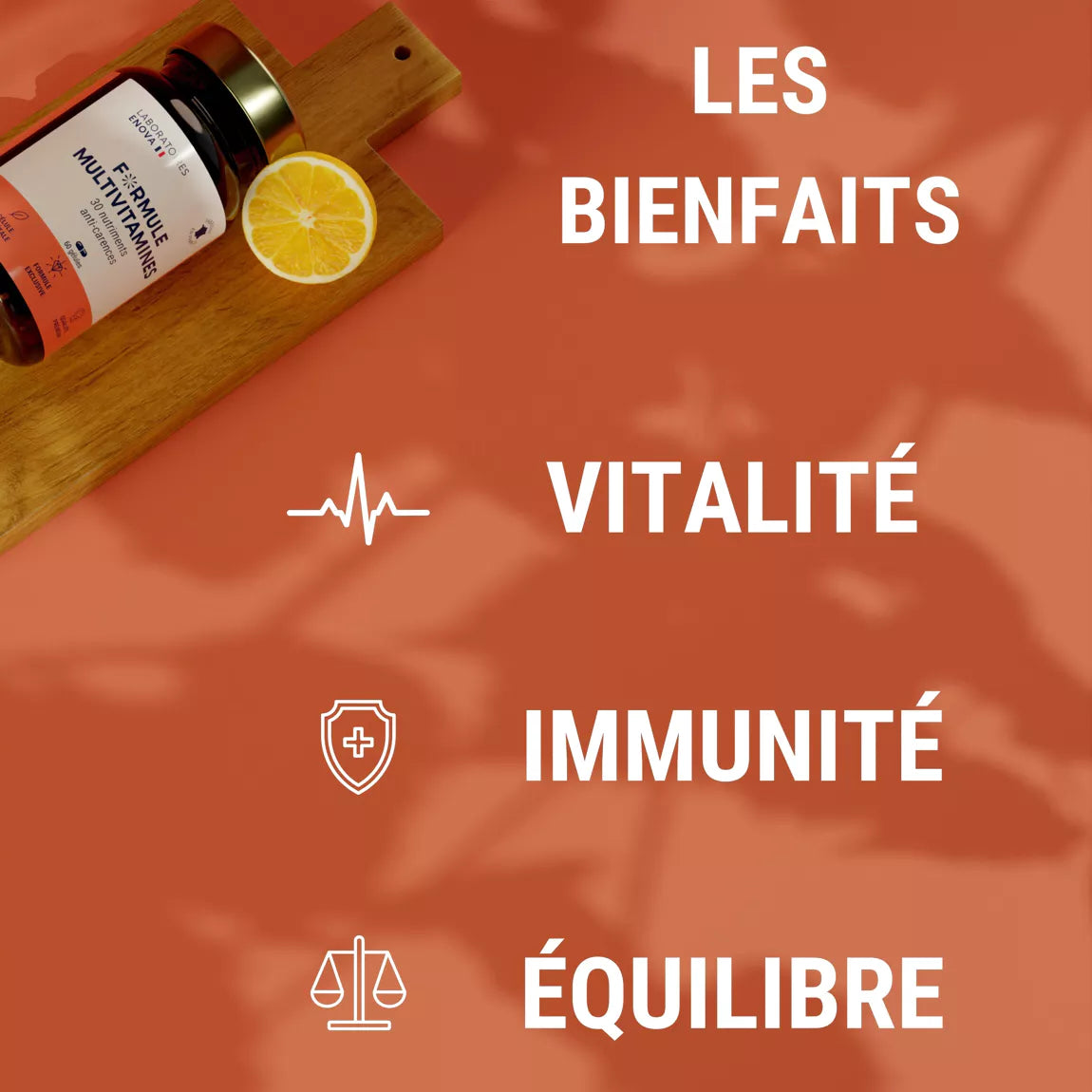 Multivitamines et minéraux 30 nutriments 285