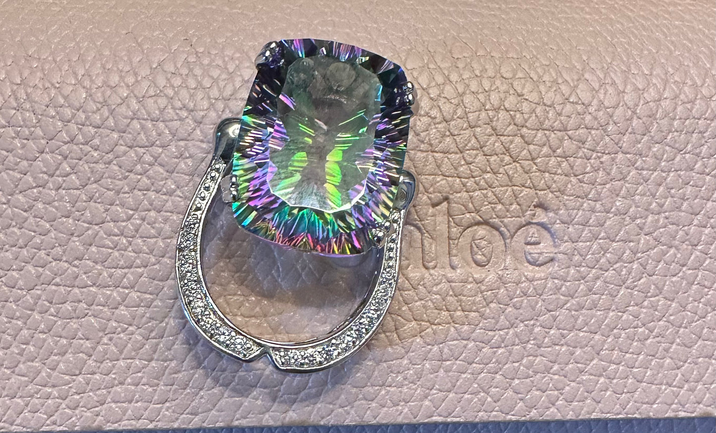 Grosse bague Femme Quart