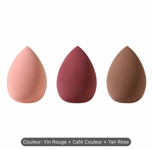 3 Houppettes  à maquillage