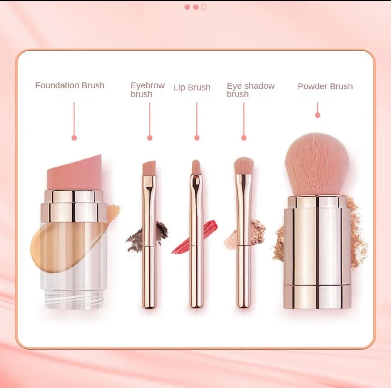 Pinceaux de maquillage