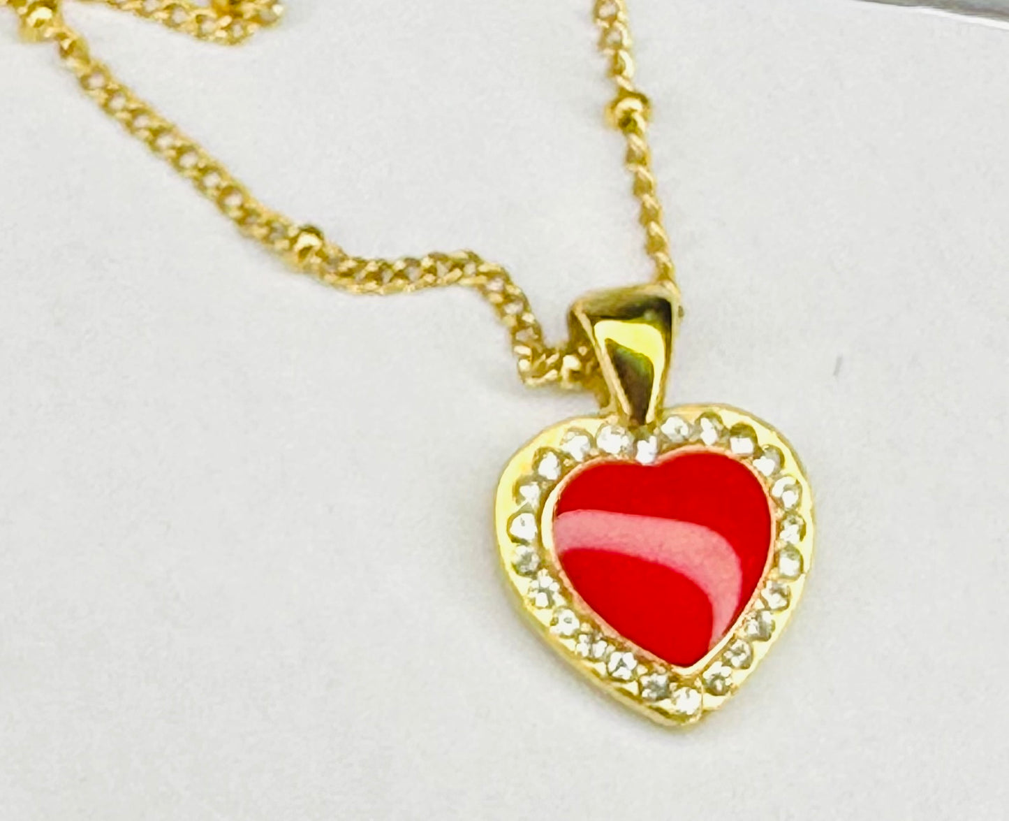 Collier Femme Porte bonheur Coeur