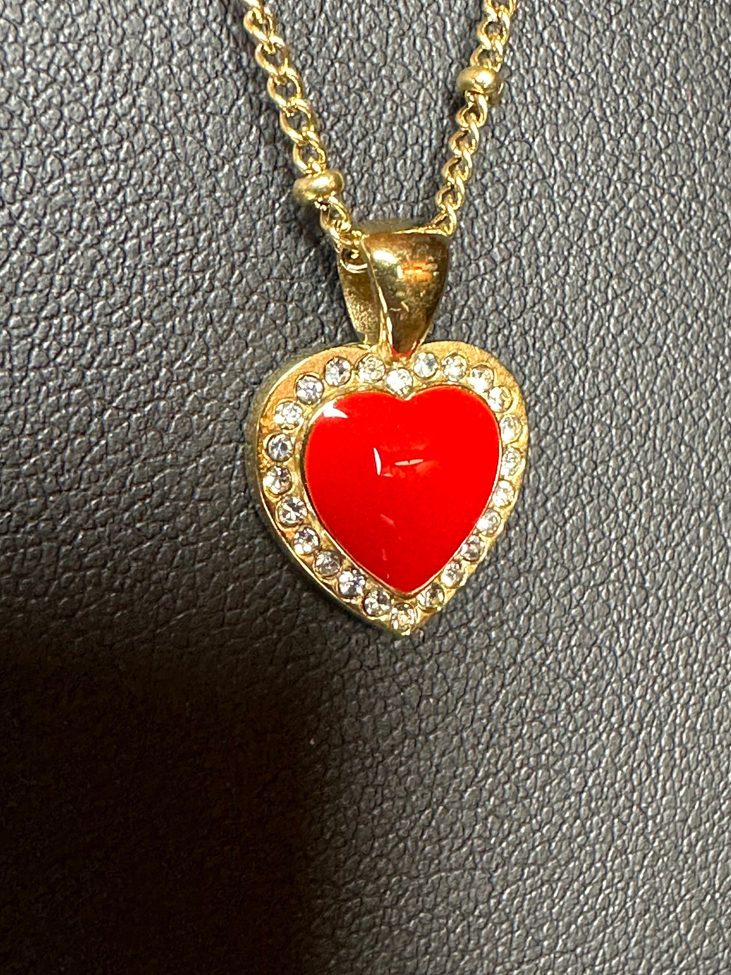 Collier Femme Porte bonheur Coeur