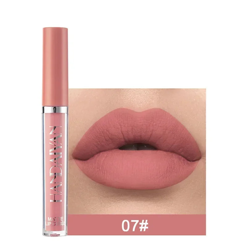 Palette de 6 Rouges à Lèvres liquide  Longue Tenue