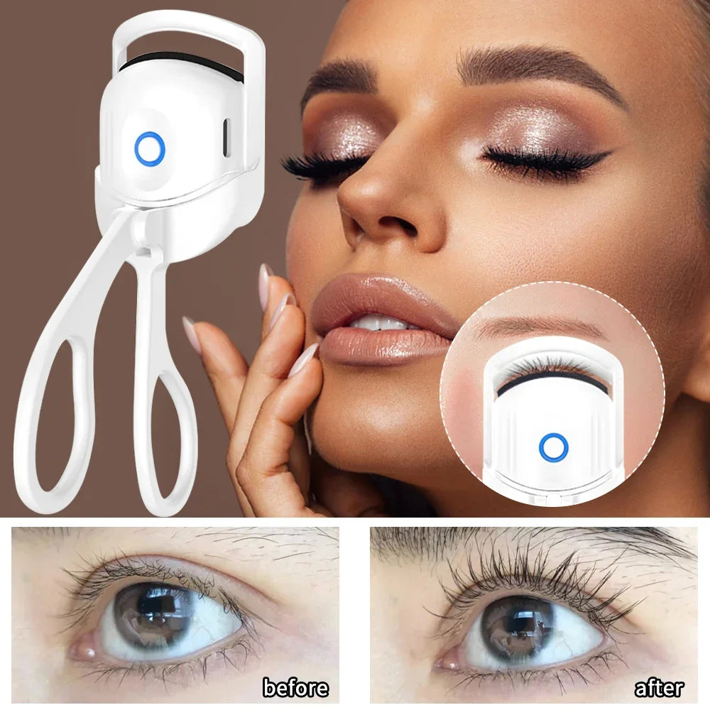 Recourbe-Cils Électrique Chauffant Rechargeable