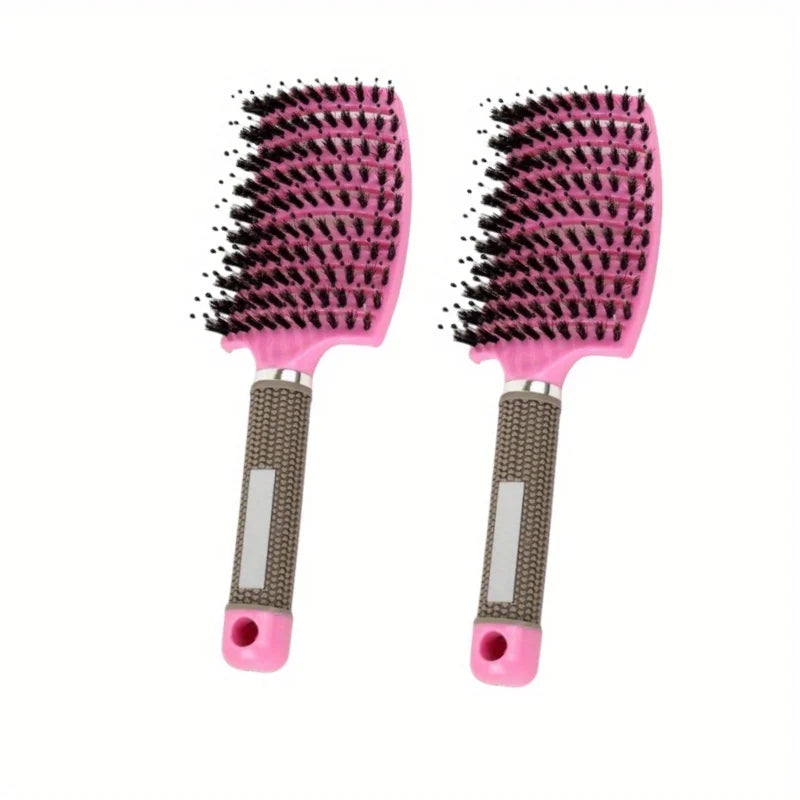 Ensemble de 2 brosses de Massage démêlantes pour femmes