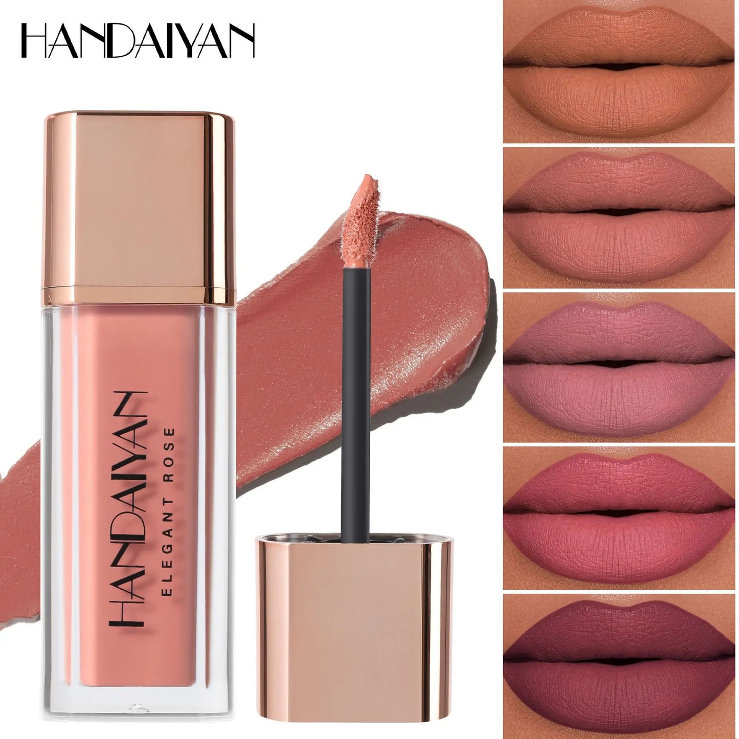 Gloss à Lèvres Brillant et Facile à Appliquer