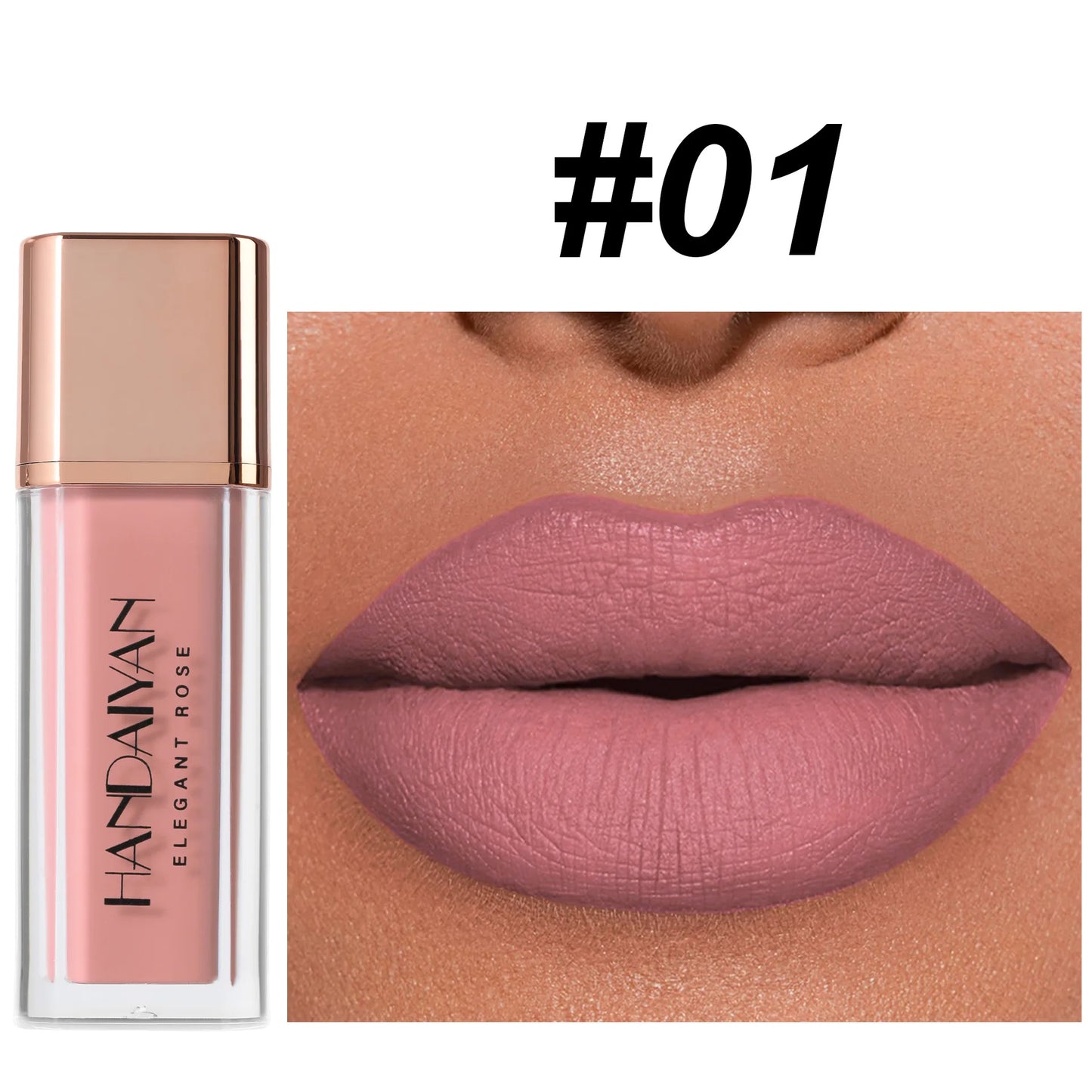 Gloss à Lèvres Brillant et Facile à Appliquer