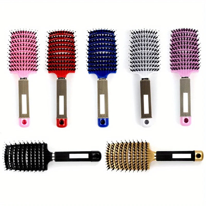 Ensemble de 2 brosses de Massage démêlantes pour femmes