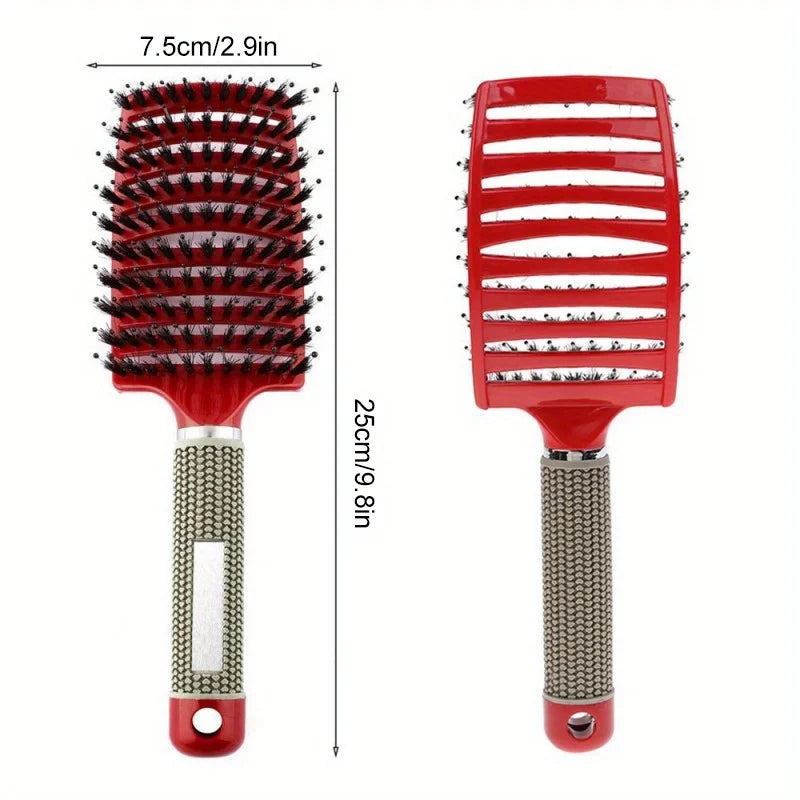 Ensemble de 2 brosses de Massage démêlantes pour femmes
