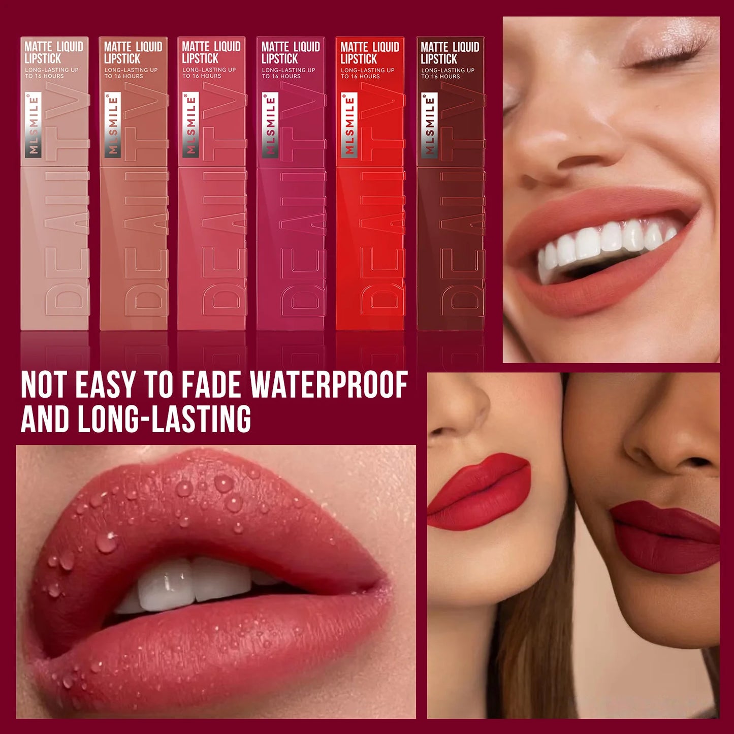 Gloss à Lèvres Imperméable et Longue Tenue