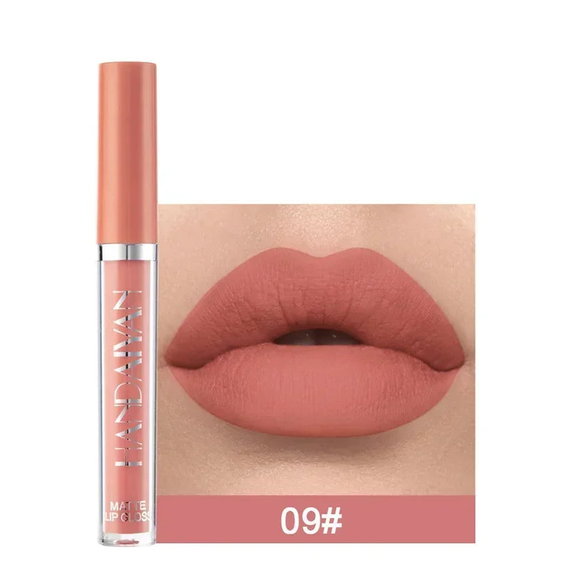Palette de 6 Rouges à Lèvres liquide  Longue Tenue