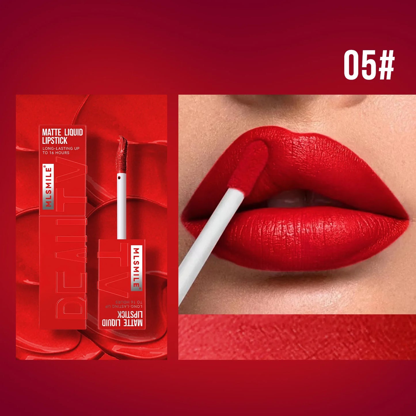 Gloss à Lèvres Imperméable et Longue Tenue