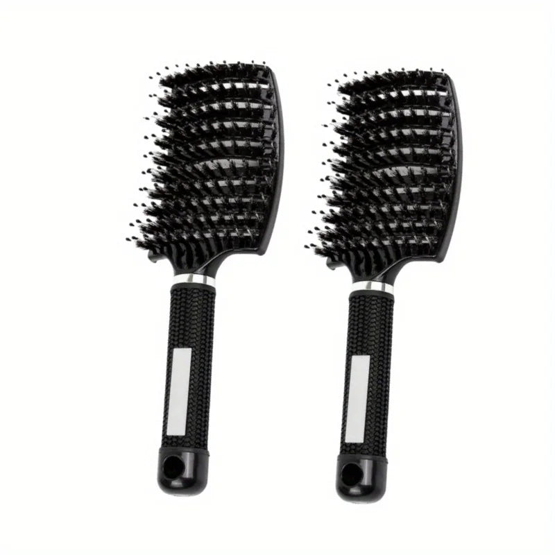 Ensemble de 2 brosses de Massage démêlantes pour femmes