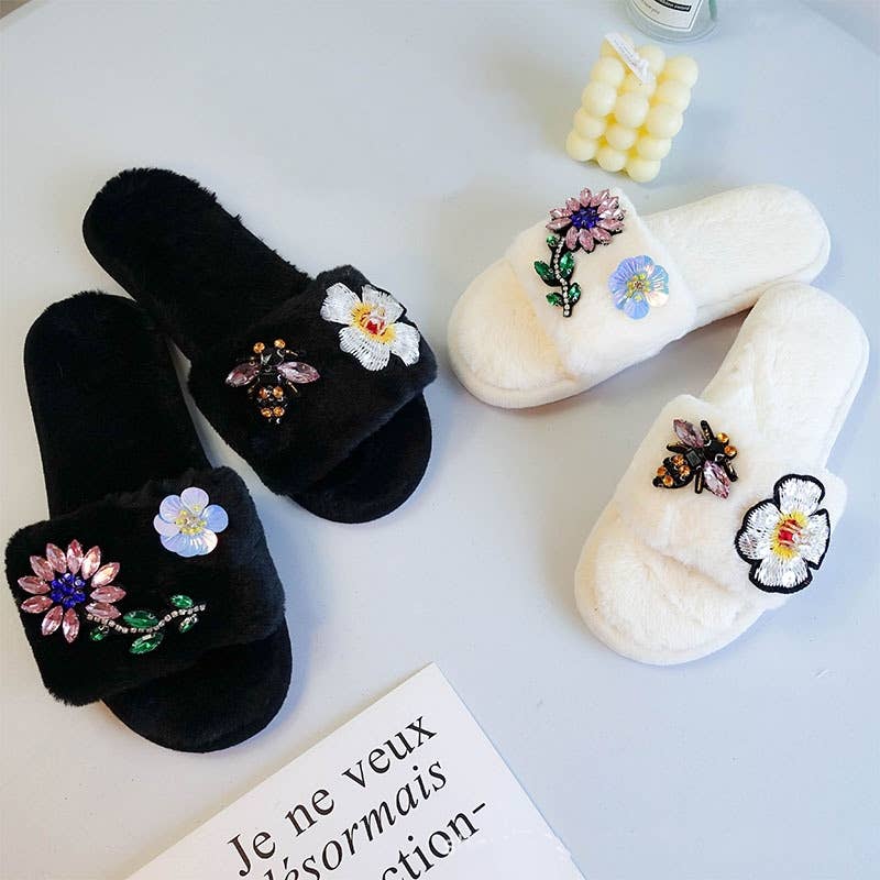 Chausson femme hiver
