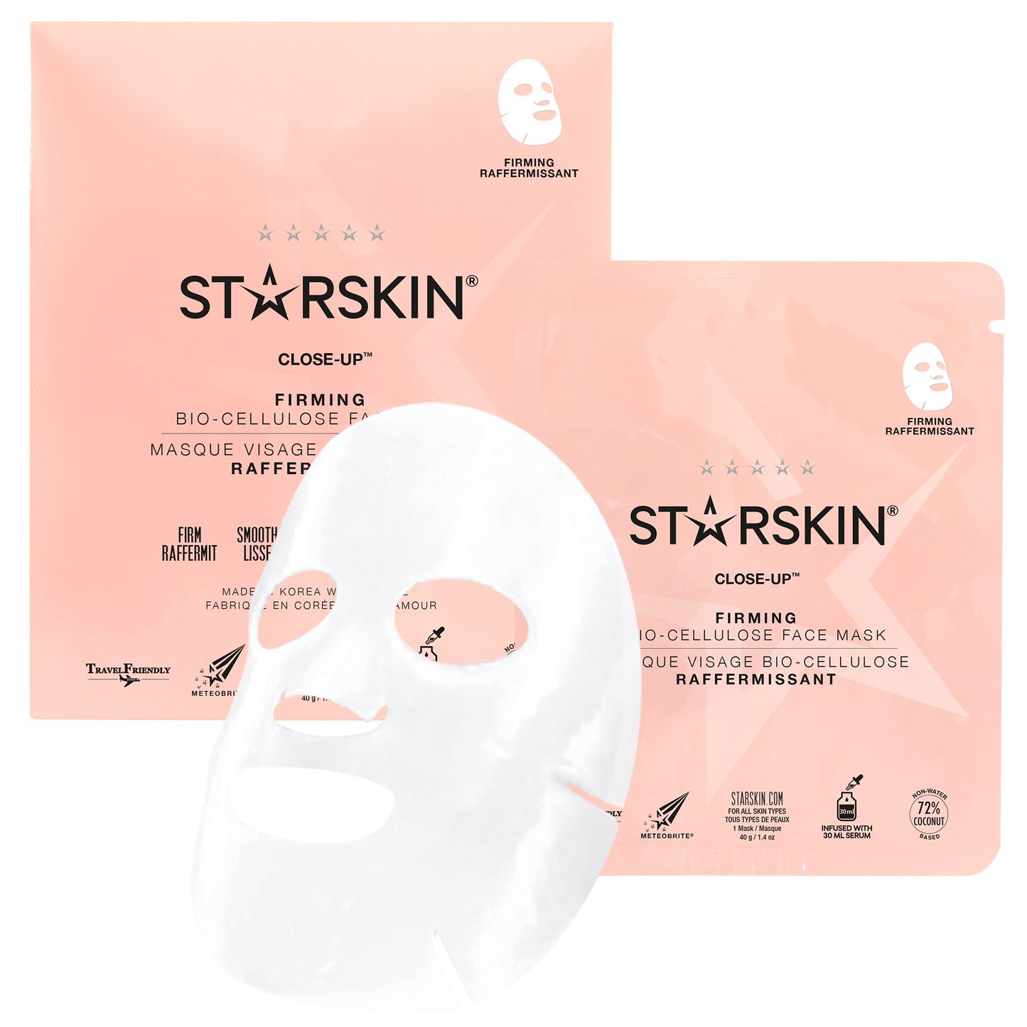 Masque Visage Raffermissant Bio-Cellulose
