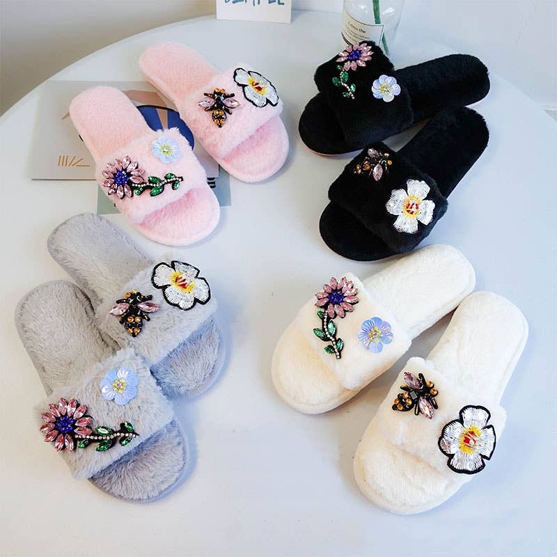 Chausson femme hiver