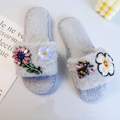 Chausson femme hiver